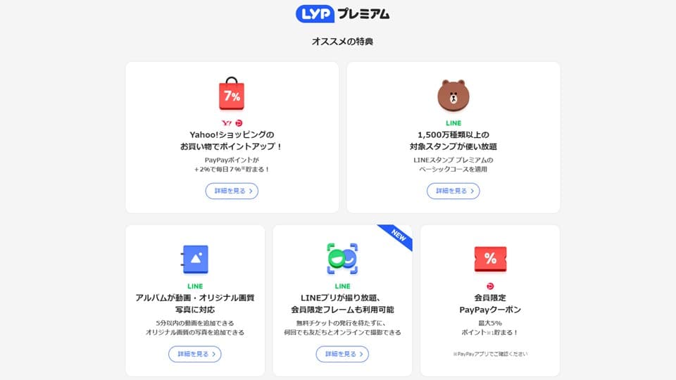 LYPプレミアムプランについての説明